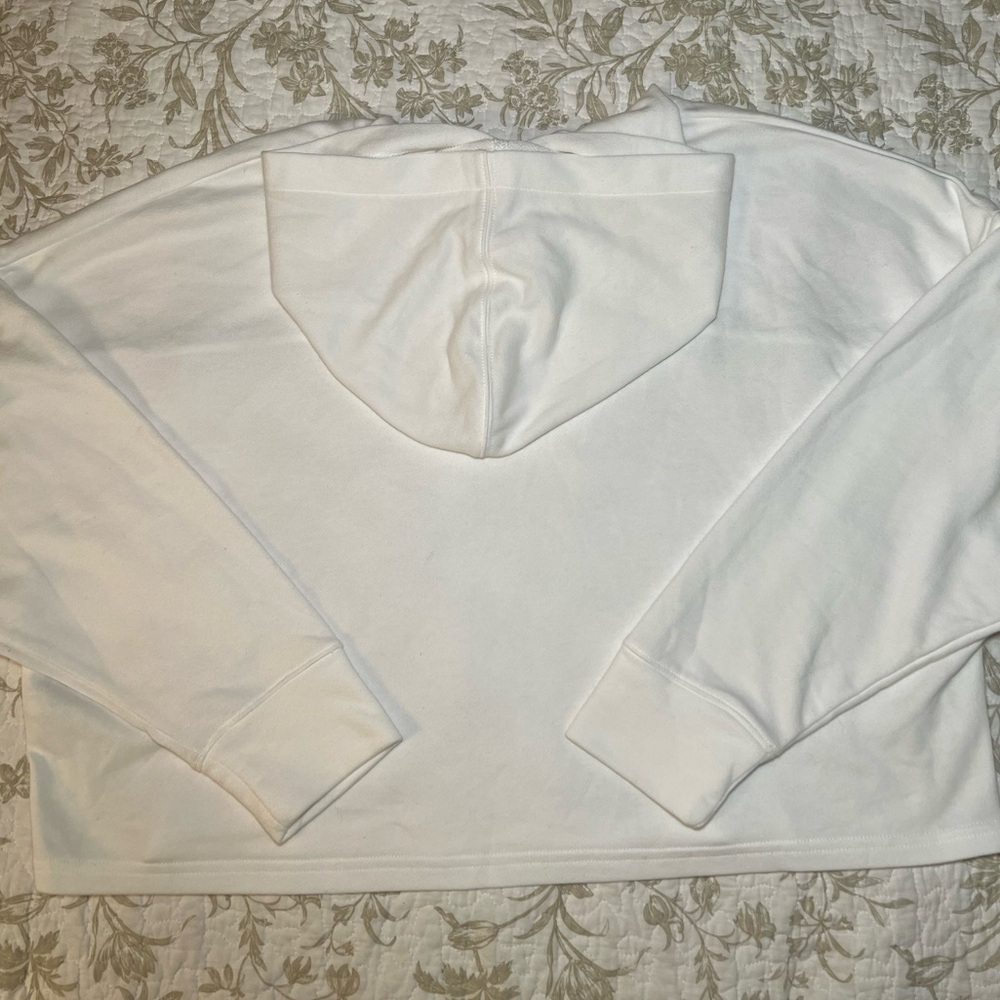 Under Armour Rival Logo Cropped Pullover Hoodie, size medium - Picture 7 of 11